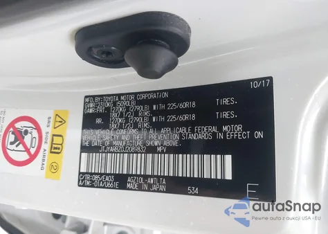 2018 Lexus Nx 300 from USA, damaged, VIN JTJYARBZ0J2089832